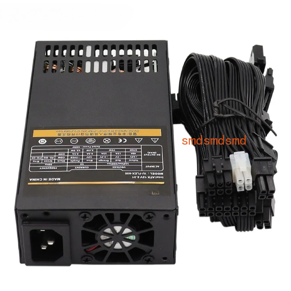 Flex Atx Power Supply 600W 1U - 600W Modulares Netzteil Kleines 1U Computer-Netzteil